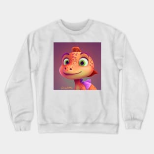 Baby Dinosaur Dino Bambino - Charlotte Crewneck Sweatshirt